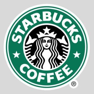 Starbucks Vinyl Logo Sticker,3 inches big